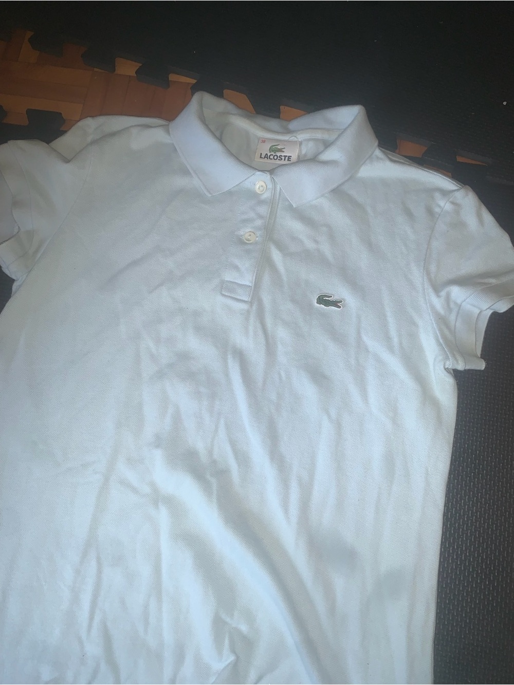 Lacoste light teal Polo Shirt with Crocodile Logo - Picture 4 of 7